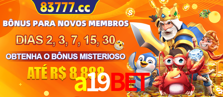 Anúncio dos benefícios para Membro VIP Sênior na plataforma a19bet, incluindo bônus promocionais, semanais e mensais, ilustrado com o personagem Fortune Tiger.