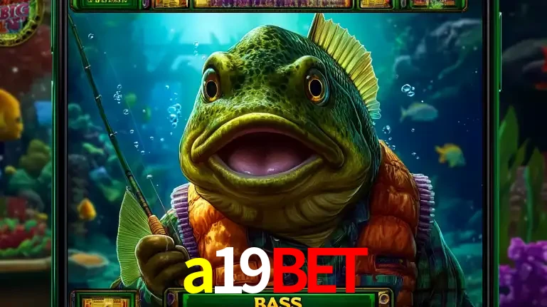 Personagem de peixe pescador do popular jogo de slot com tema de pescaria, uma das emocionantes opções de caça-níqueis para jogar e ganhar no cassino a19bet.